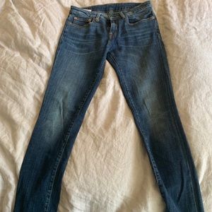R13 Size 27 skinny jean